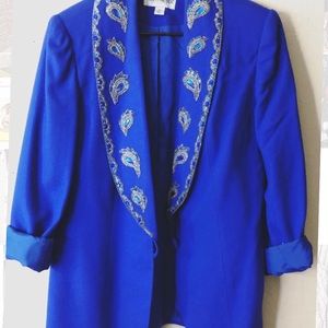 Vintage beaded blazer
